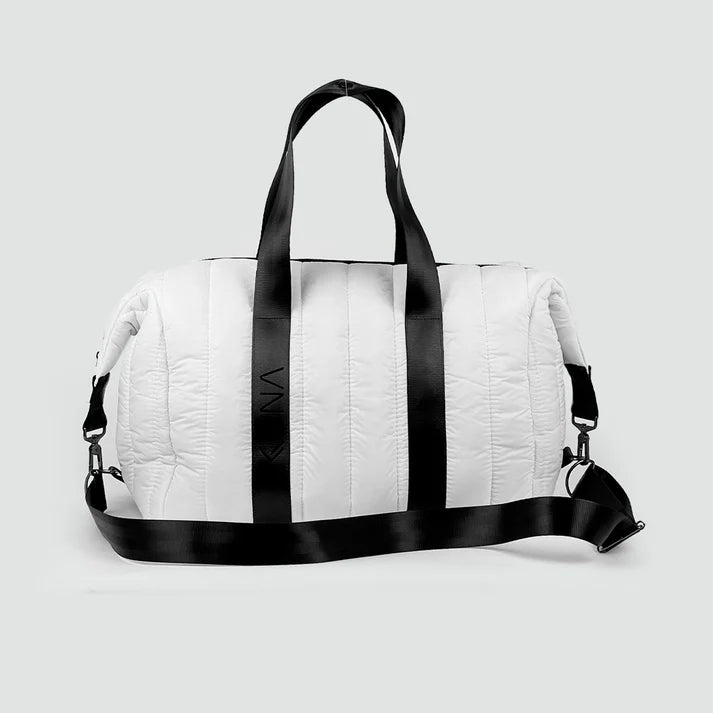 White Kona Puffer Bag
