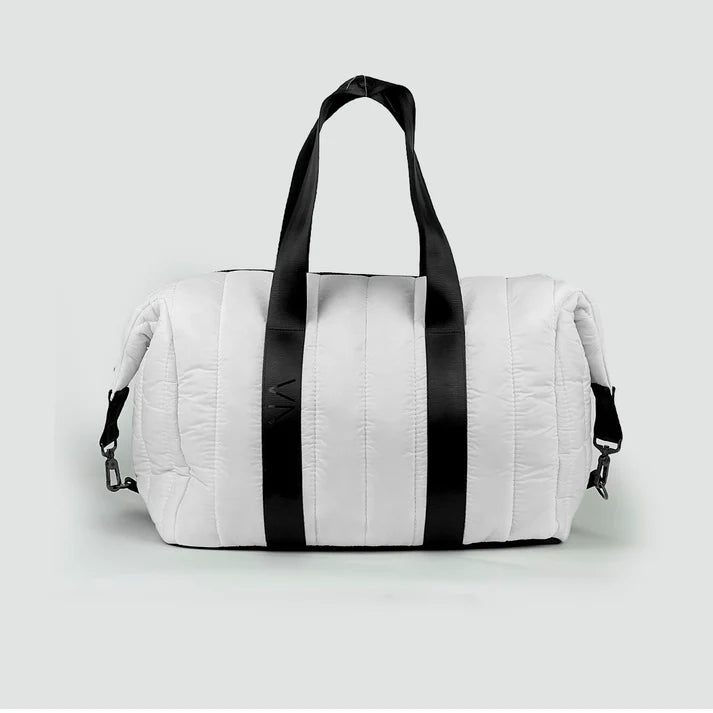 White Kona Puffer Bag