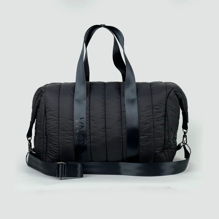 Black Kona Puffer Bag